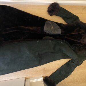 Cole Haan suede coat